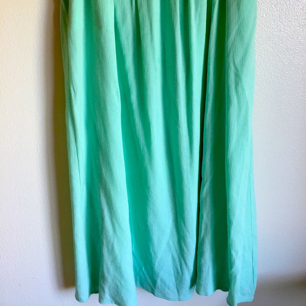 Vanilla Bay Mint Skirt With Pockets
